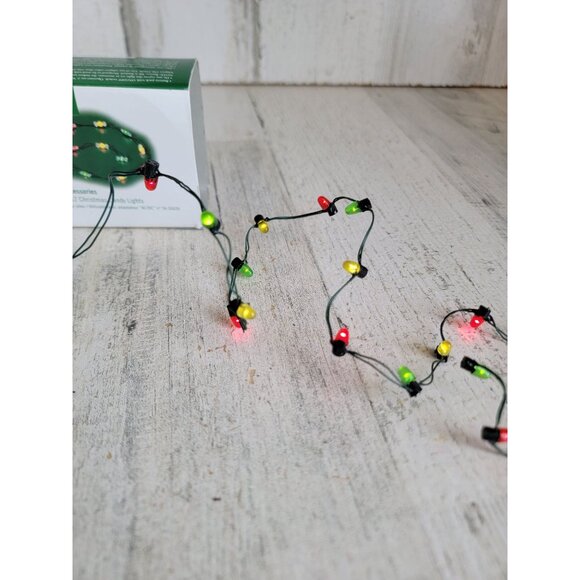 Dept 56 53187 String of 12 candy lights Village accessory xmas - Picture 3 of 5